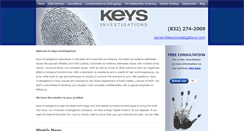 Desktop Screenshot of keysinvestigations.com